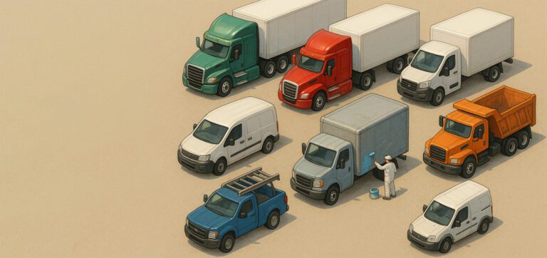 How Professional Truck Fleet Painting Can Save Chicago Fleets Long-Term