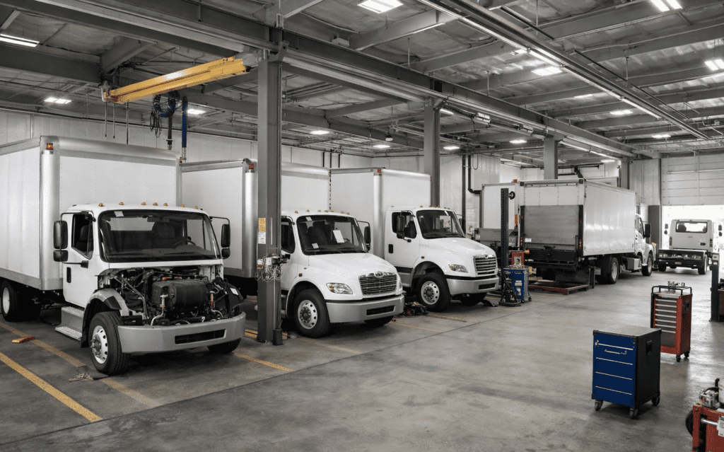 Fall Commercial Fleet Body Inspection Checklist Before Chicago Winter