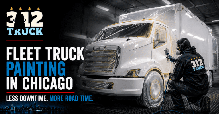 How Often Should Fleet Trucks Be Painted? A Fleet Manager’s Guide
