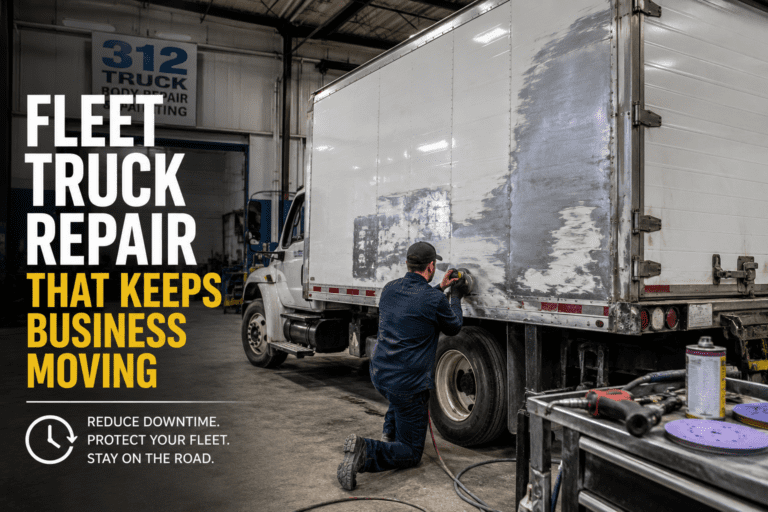 How Fleet Truck Body Repair Helps Reduce Downtime for Chicago Businesses