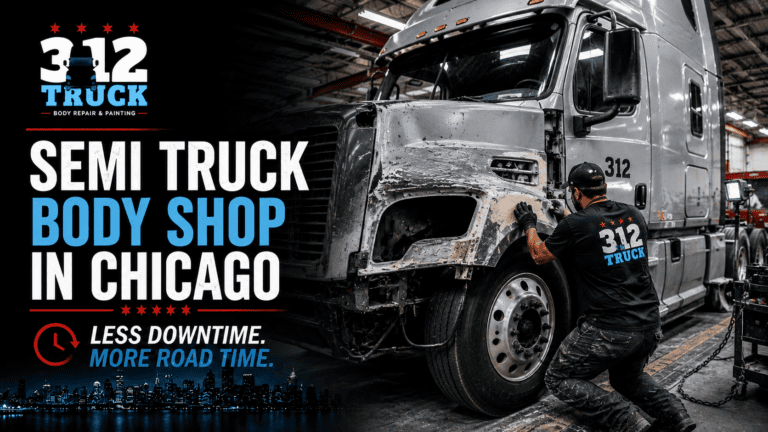 What to Look for in a Semi Truck Body Shop in Chicago