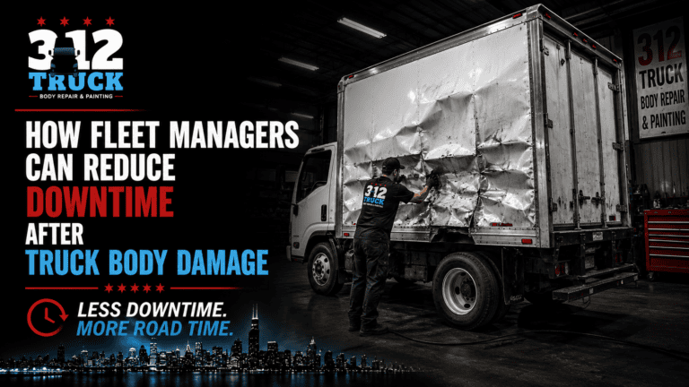 How Fleet Managers Can Reduce Downtime After Truck Body Damage