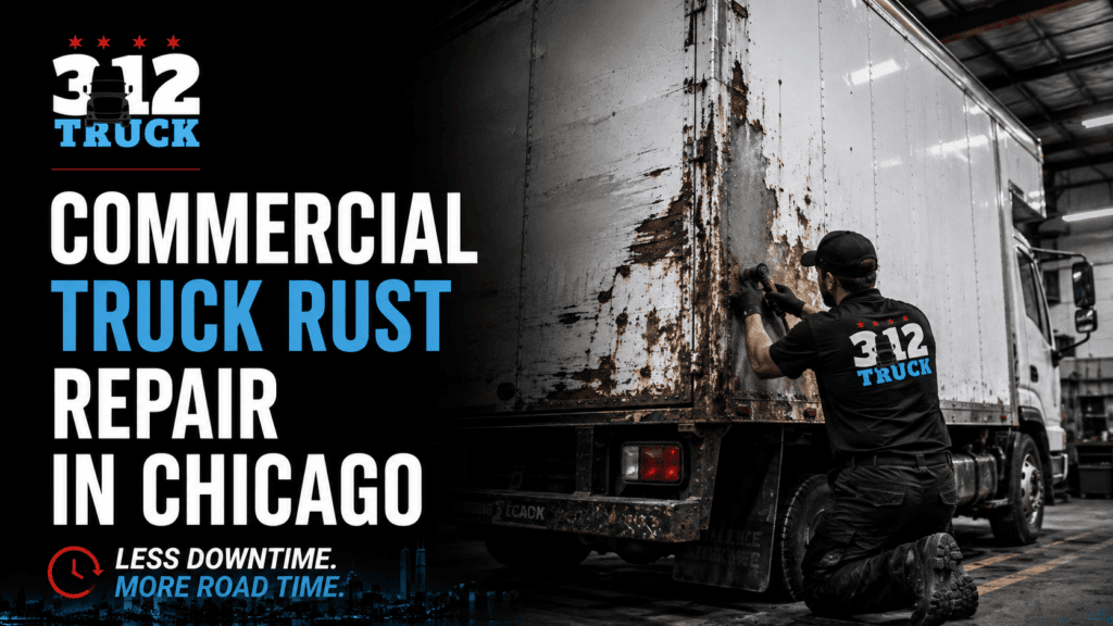 Commercial Truck Rust Repair in Chicago: When Is Rust Cosmetic and When Is It Structural?