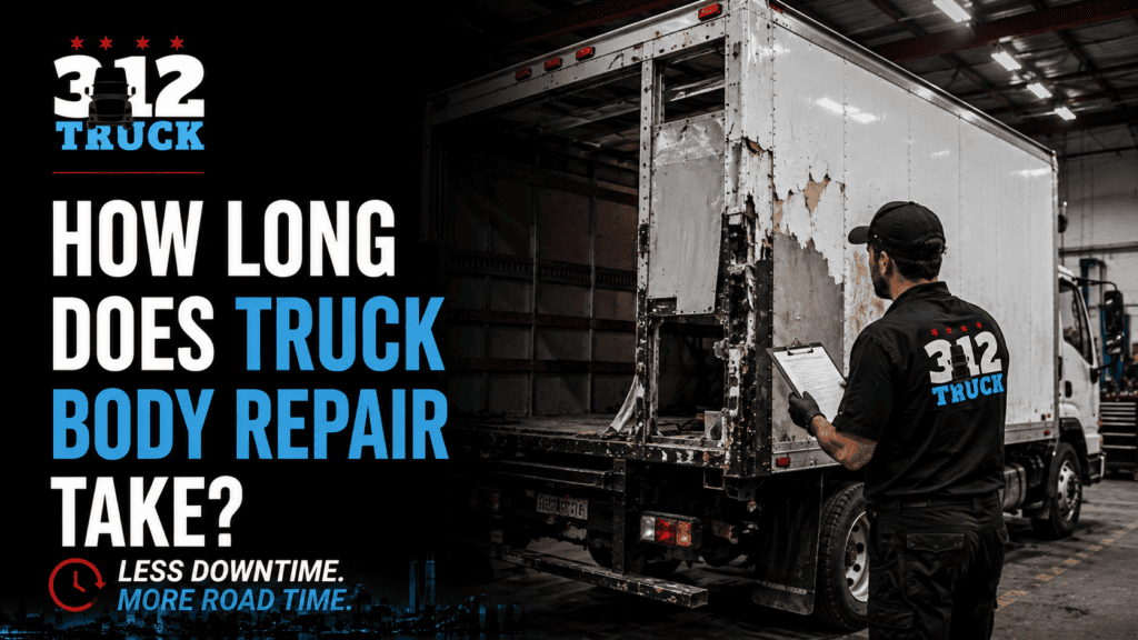 How Long Does Commercial Truck Body Repair Take? What Fleet Managers Should Expect