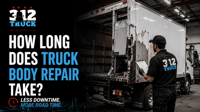How Long Does Commercial Truck Body Repair Take? What Fleet Managers Should Expect